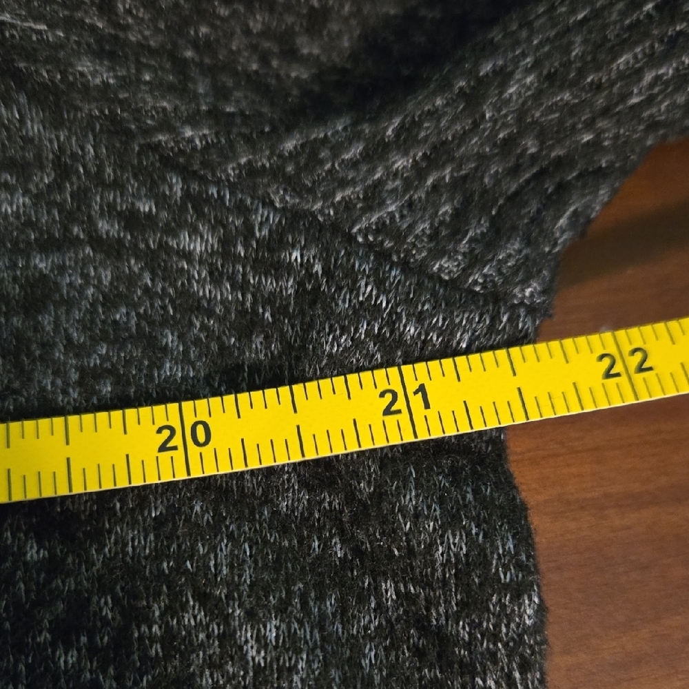 Elegant Charcoal Cowl Neck Sweater - Picture 5 of 5